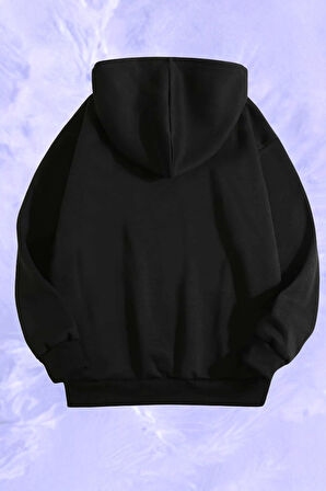 Uyguntarz Newyork Baskılı Oversize Sweatshirt