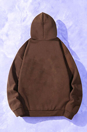 Uyguntarz Newyork Baskılı Oversize Sweatshirt