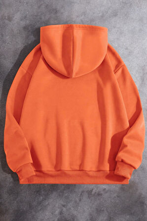 Uyguntarz More Love Baskılı Oversize Sweatshirt