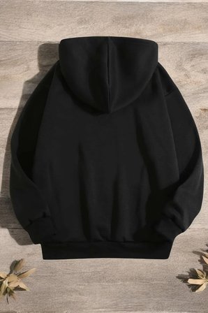 Present Baskılı Oversize Sweatshirt