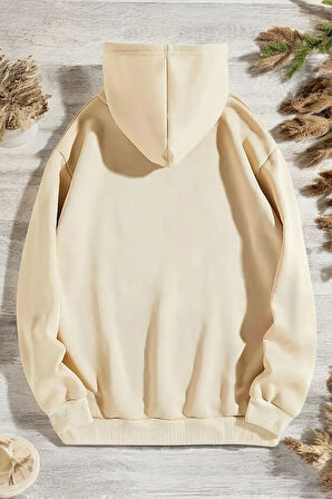 Uyguntarz Present Baskılı Oversize Sweatshirt