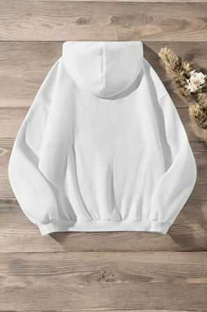 Uyguntarz Present Baskılı Oversize Sweatshirt