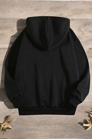 Uyguntarz Present Baskılı Oversize Sweatshirt