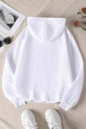 Uyguntarz Renkli Çicek Baskılı Oversize Sweatshirt