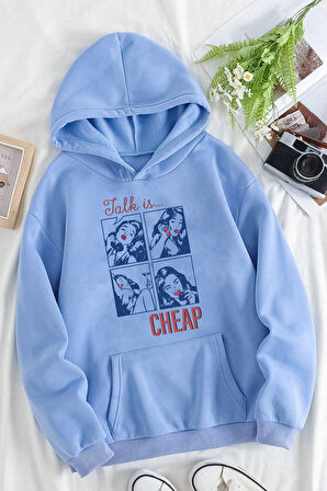Uyguntarz Cheap Baskılı Oversize Sweatshirt