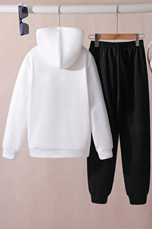 Uyguntarz Mantar Baskılı Erkek Çocuk  - Kız Rahat Eşofman Takımı