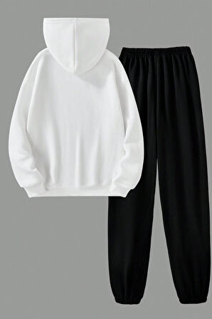 Uyguntarz Papatya Kelebek Baskılı Çocuk Rahat Eşofman Takımı