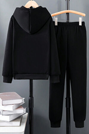 Uyguntarz Basketball Baskılı Çocuk Rahat Eşofman Takımı