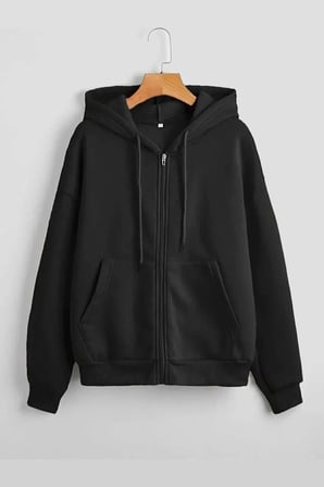 2'li Paket Fermuarlı Mevsimlik Sweatshirt