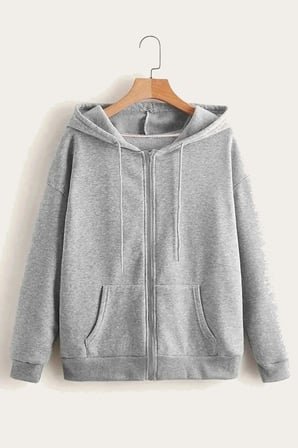 2'li Paket Fermuarlı Mevsimlik Sweatshirt