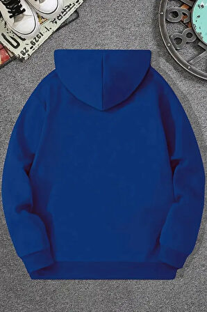 Paris Baskılı  Pamuklu Oversize Sweatshirt