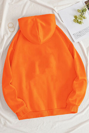 Uyguntarz Cherry Tree Baskılı Oversize Sweatshirt
