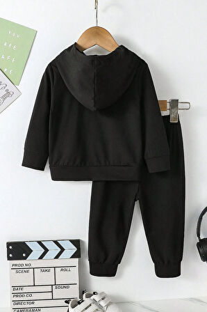 Uyguntarz Pusula Baskılı Çocuk Rahat Eşofman Takımı