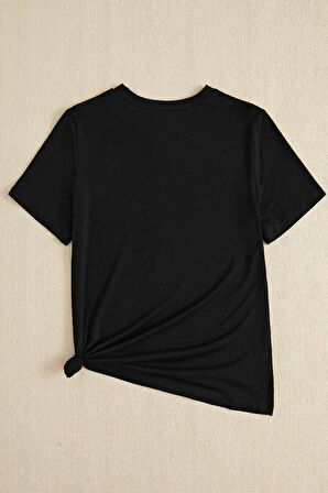 Uyguntarz FDUGATDP Baskılı Unisex Oversize Tshirt
