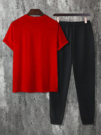 Uyguntarz Unisex Chance Baskılı Eşofman Takımı