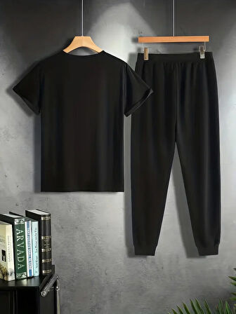 Uyguntarz Unisex Chance Baskılı Eşofman Takımı