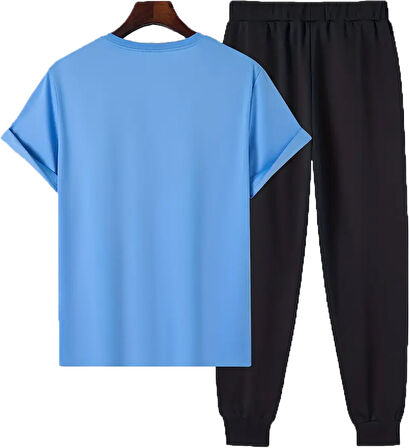 Unisex 2'li Classical Baskılı Eşofman Takımı