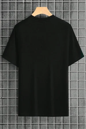 Pamuklu New York Baskılı Oversize T-shirt