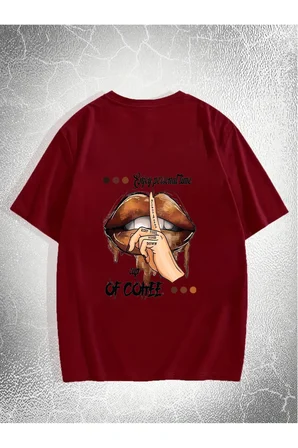 Unisex Enjoy Personel Time Baskılı Tasarım Tshirt