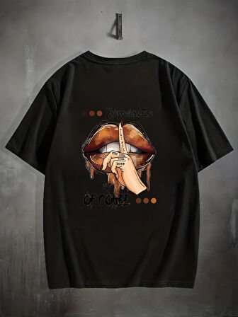 Unisex Enjoy Personel Time Baskılı Tasarım Tshirt