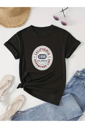 Unisex Callogo Baskılı Oversize Tshirt