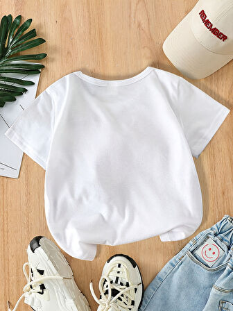 Unisex Eteinal Light Baskılı PamukluTshirt