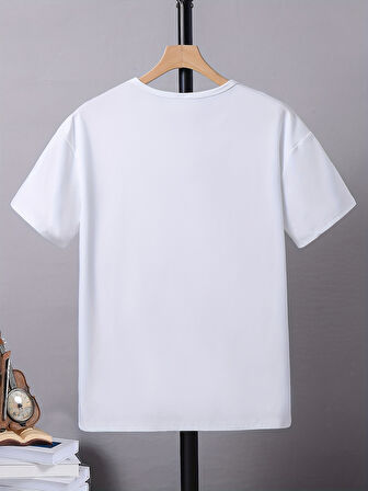 BASKET76 Baskılı Pamuklu Tshirt