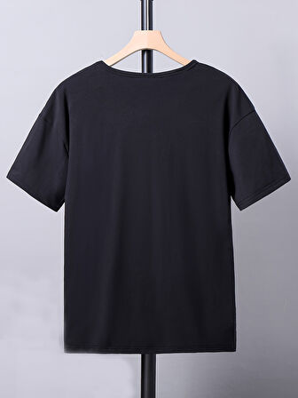 Çocuk Dinazor Baskılı Pamuklu Tshirt