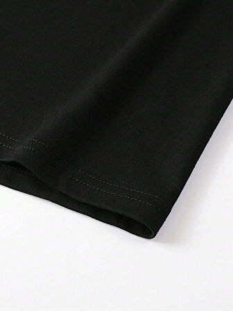 Unisex Paris Baskılı Oversize Tshirt