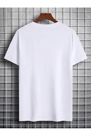 Unisex Kırık Kalp bardak Baskılı Oversize Tshirt