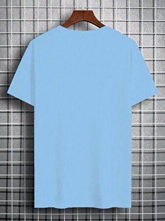 Unisex Kırık Kalp bardak Baskılı Oversize Tshirt