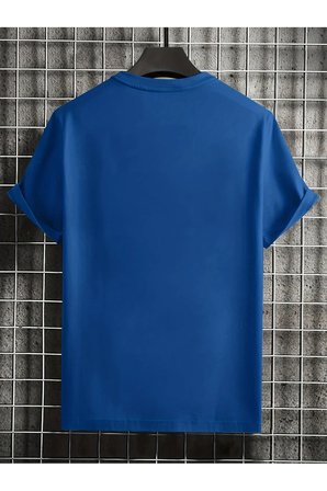 Unisex Think Outside The Box baskılı Oversize Tshirt