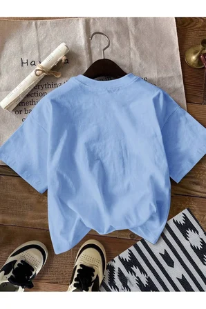 Unisex Canavarlar Baskılı Tasarım Tshirt