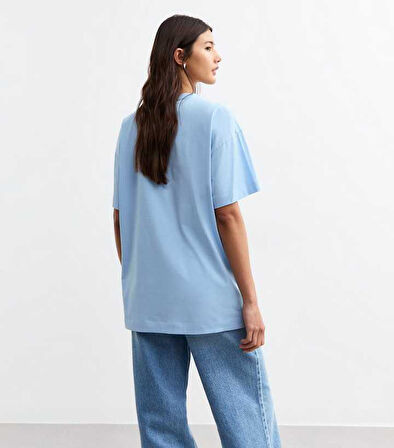 Unisex Meow Baskılı Tasarım Tshirt