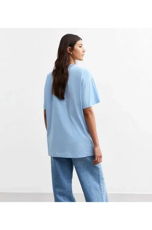 Unisex Meow Baskılı Tasarım Tshirt