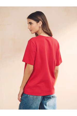 Unisex Meow Baskılı Tasarım Tshirt