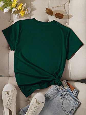 Adventures Baskılı Tasarım Tshirt