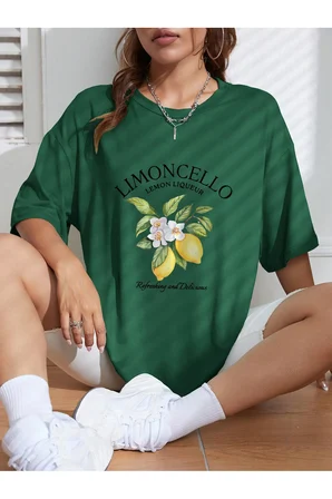 Limoncello Baskılı Tasarım Tshirt