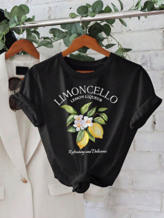 Limoncello Baskılı Tasarım Tshirt