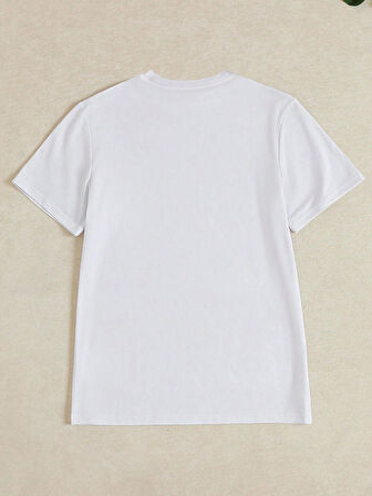 Şekerleme Lolilop Kalp Baskılı Tasarım Tshirt