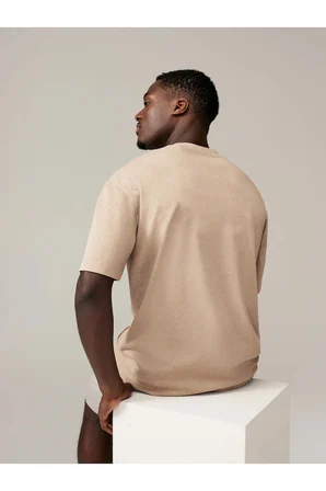 Pamuklu Nyc Baskılı Oversize T-shirt