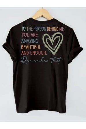 Remember That Baskılı Tasarım Tshirt