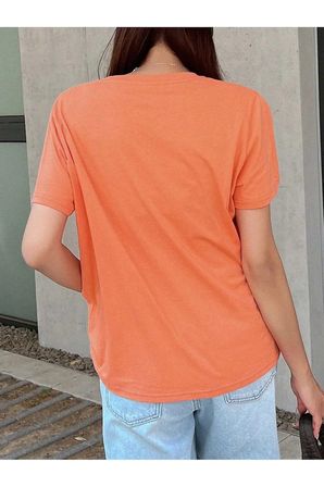 Unisex Sunshine Smiling Baskılı Tasarım Tshirt