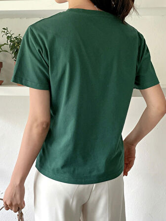 Unisex Sunshine Smiling Baskılı Tasarım Tshirt