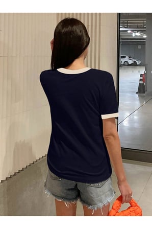 Unisex Time For Happiness Baskılı Tasarım Tshirt