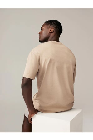 Pamuklu Miami Baskılı Oversize T-shirt
