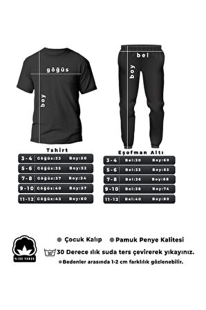 Çocuk Los Angeles Baskılı Eşofman Takımı