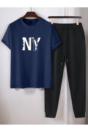 Unisex New York Baskılı Eşofman Takımı