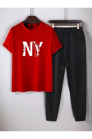 Unisex New York Baskılı Eşofman Takımı