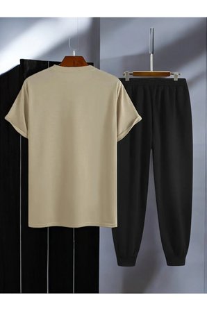 Unisex Fazla Tepki Verdiğinizi Düşünüyorum Baskılı Eşofman Takımı